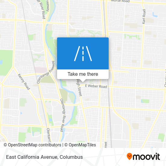 Mapa de East California Avenue