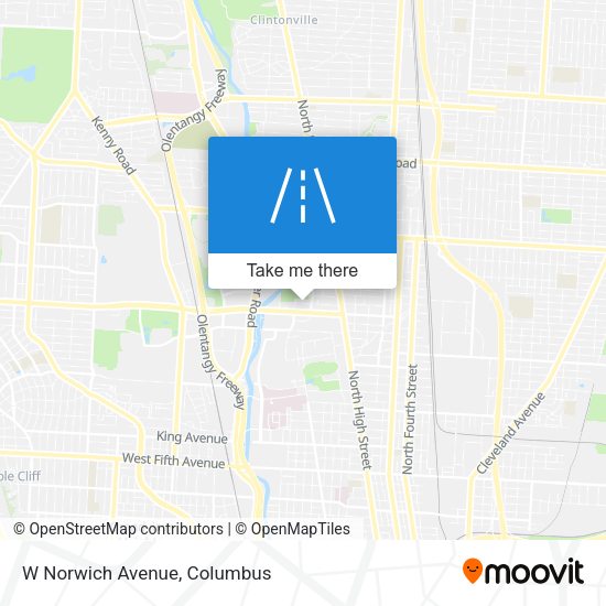 Mapa de W Norwich Avenue