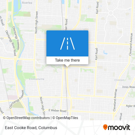 Mapa de East Cooke Road