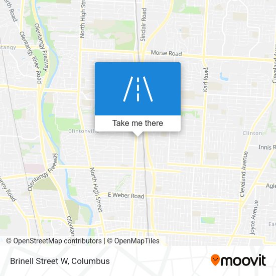 Mapa de Brinell Street W