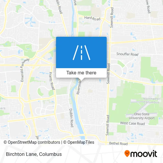 Mapa de Birchton Lane