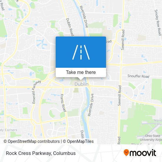 Rock Cress Parkway map