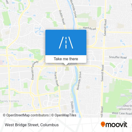West Bridge Street map