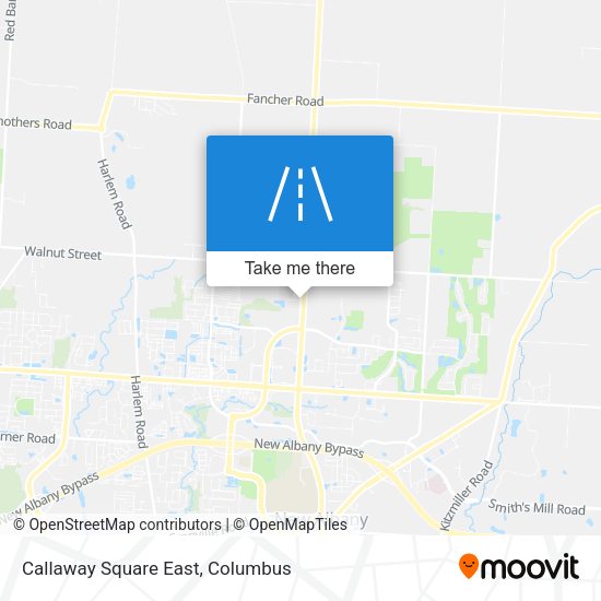 Callaway Square East map