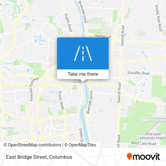 Mapa de East Bridge Street