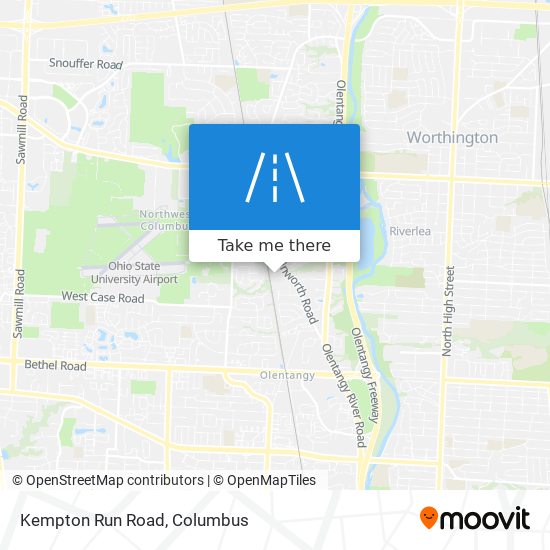 Mapa de Kempton Run Road
