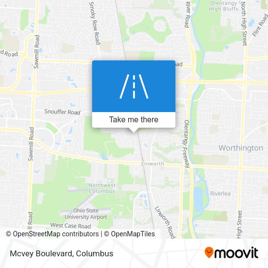 Mapa de Mcvey Boulevard