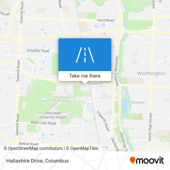 Mapa de Hallashire Drive