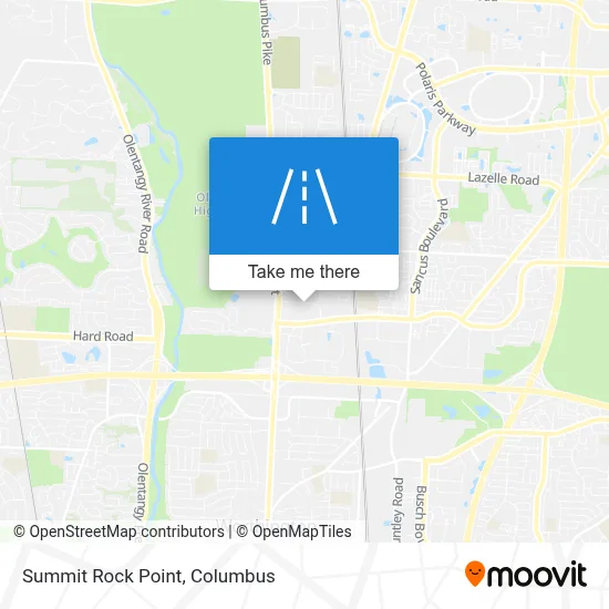 Summit Rock Point map