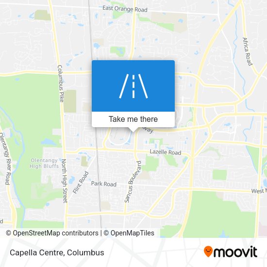 Mapa de Capella Centre