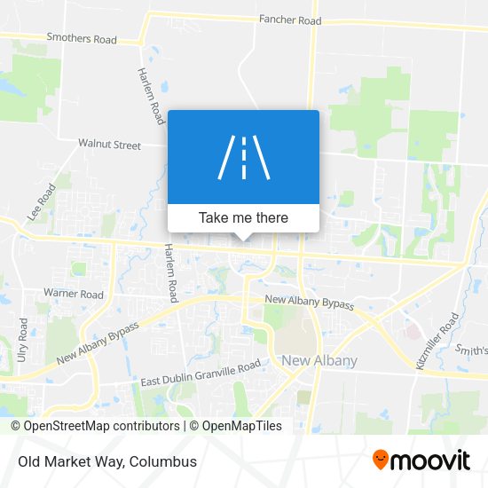 Mapa de Old Market Way