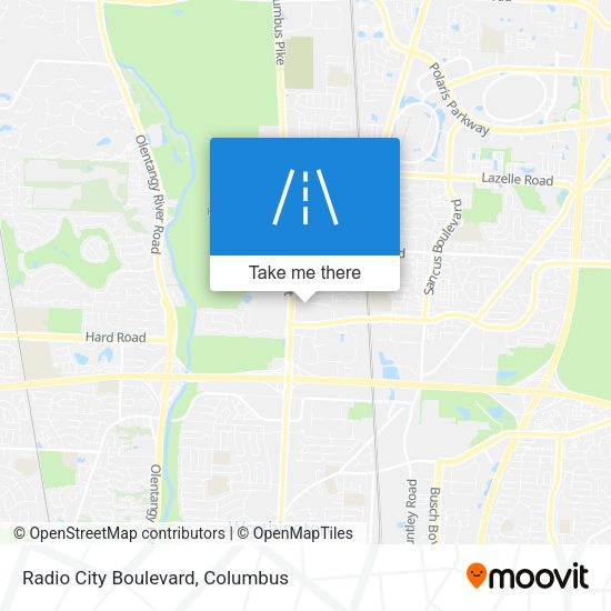 Radio City Boulevard map