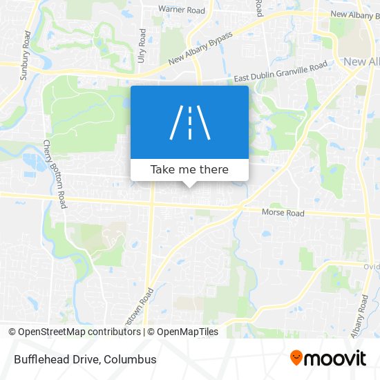 Bufflehead Drive map