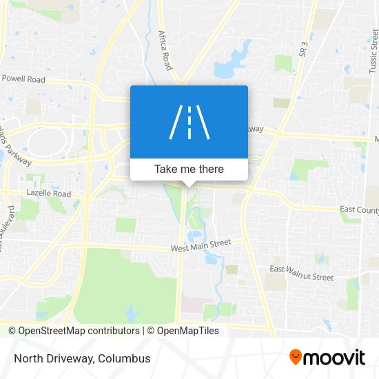 Mapa de North Driveway
