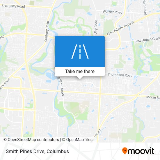 Smith Pines Drive map