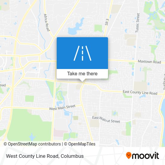 Mapa de West County Line Road