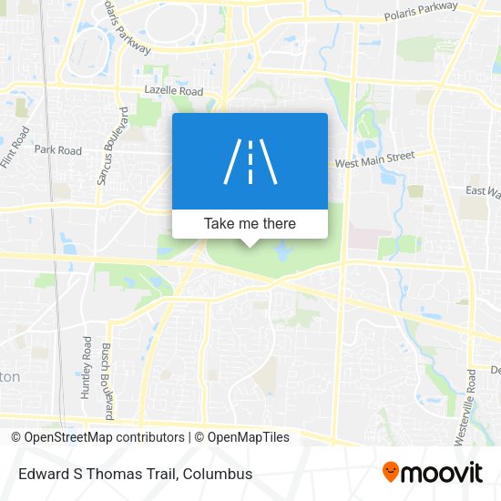 Mapa de Edward S Thomas Trail