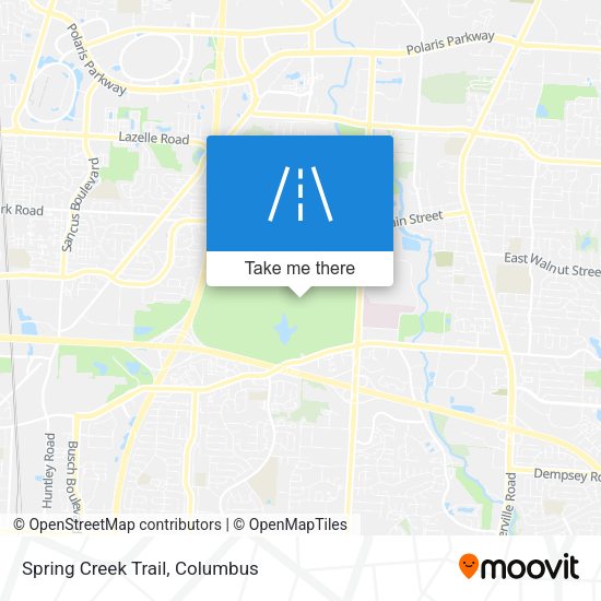 Spring Creek Trail map