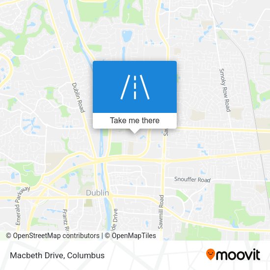 Mapa de Macbeth Drive