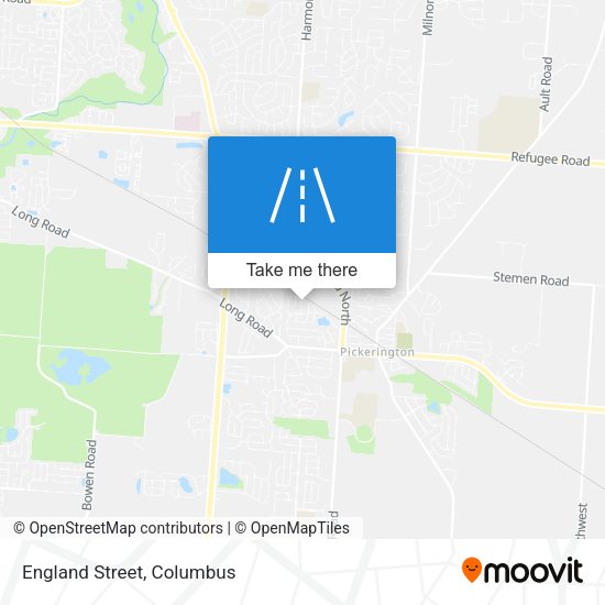 Mapa de England Street