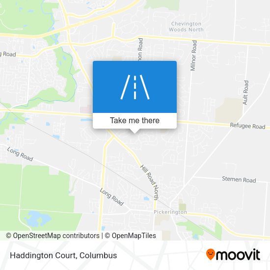 Haddington Court map