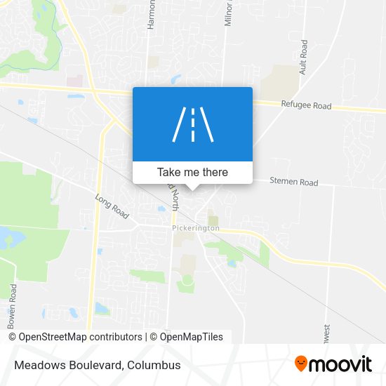 Mapa de Meadows Boulevard
