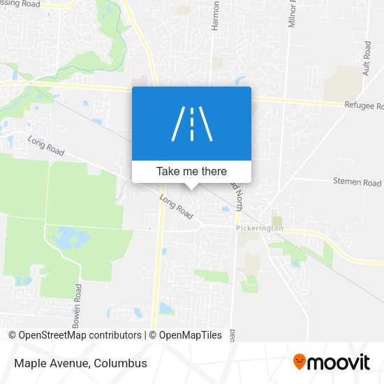 Mapa de Maple Avenue