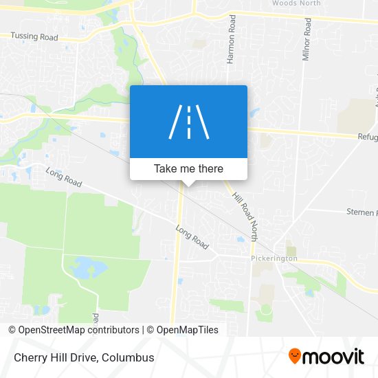 Mapa de Cherry Hill Drive