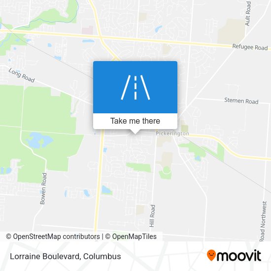 Mapa de Lorraine Boulevard