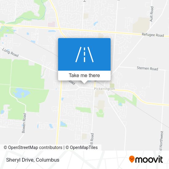 Mapa de Sheryl Drive