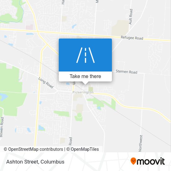Mapa de Ashton Street