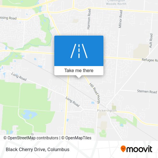 Black Cherry Drive map