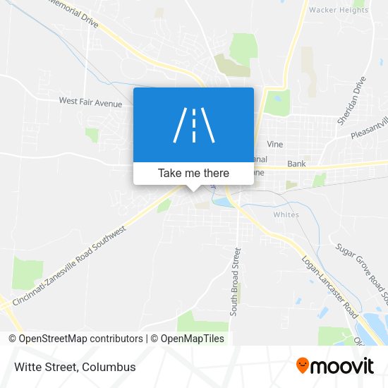 Mapa de Witte Street