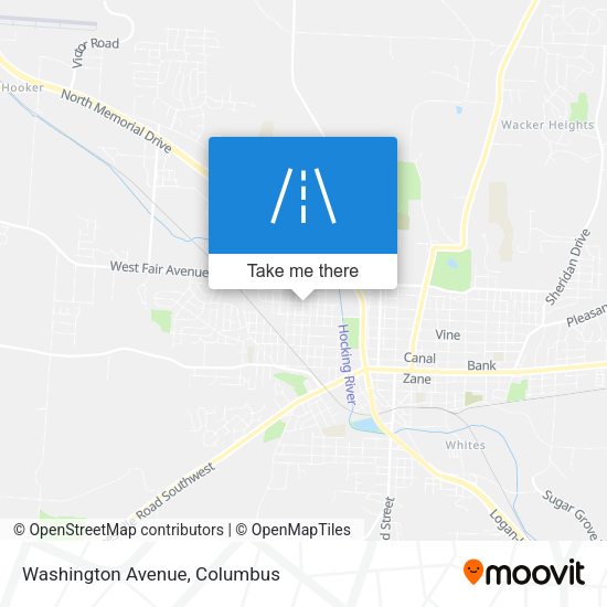 Washington Avenue map