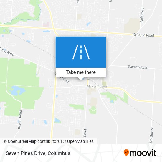 Mapa de Seven Pines Drive