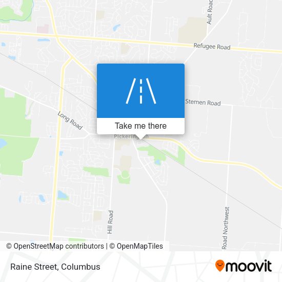 Mapa de Raine Street