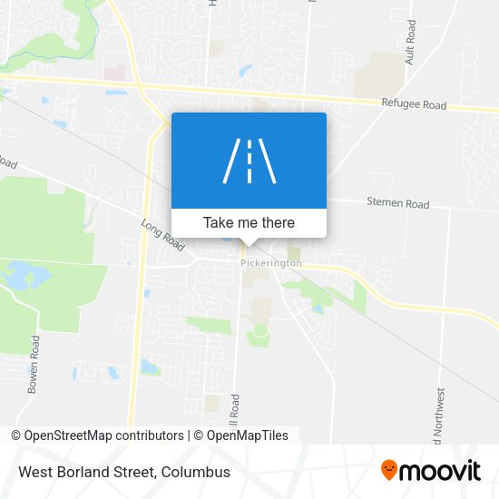 Mapa de West Borland Street