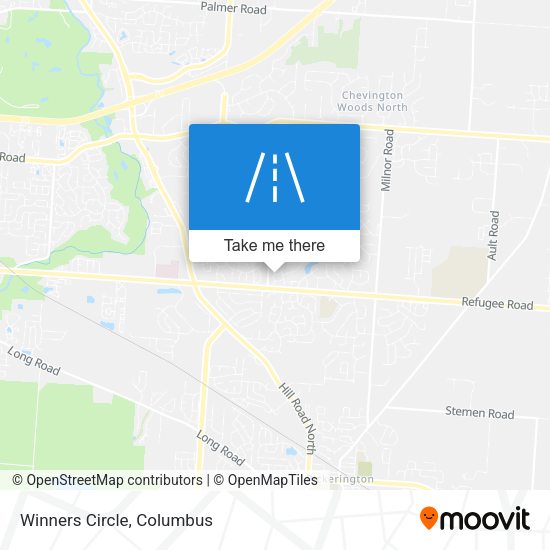 Mapa de Winners Circle