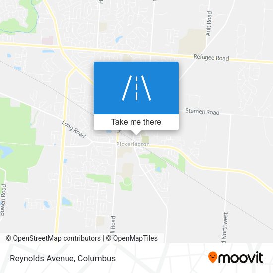Mapa de Reynolds Avenue