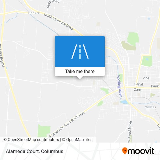 Mapa de Alameda Court
