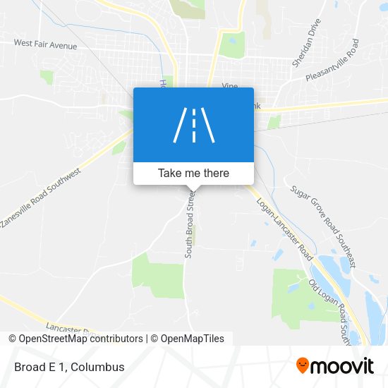 Mapa de Broad E 1