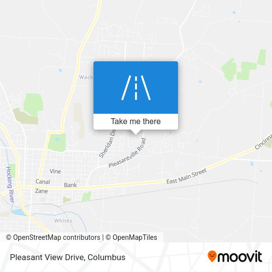 Pleasant View Drive map