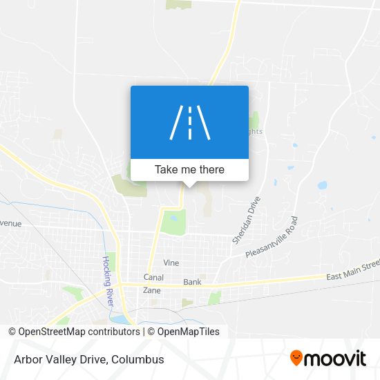 Mapa de Arbor Valley Drive