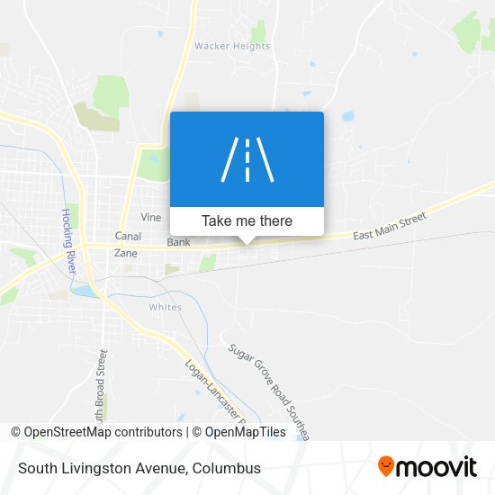 Mapa de South Livingston Avenue