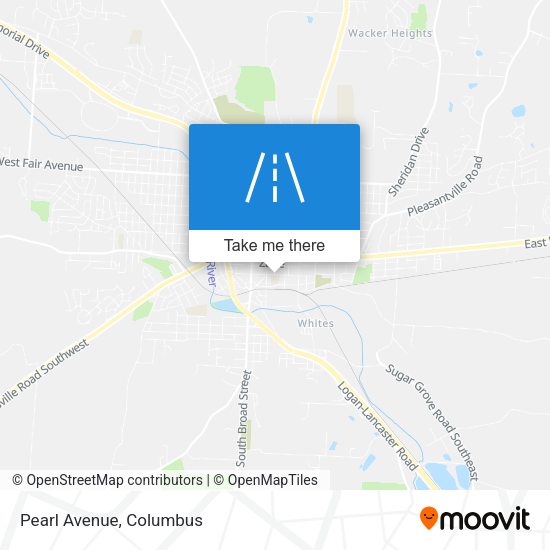 Mapa de Pearl Avenue