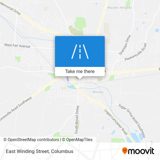 East Winding Street map