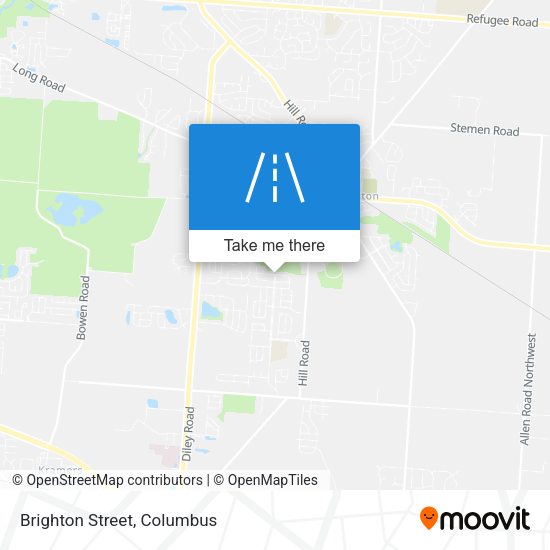 Mapa de Brighton Street