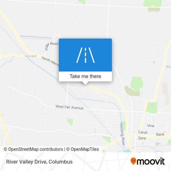 River Valley Drive map