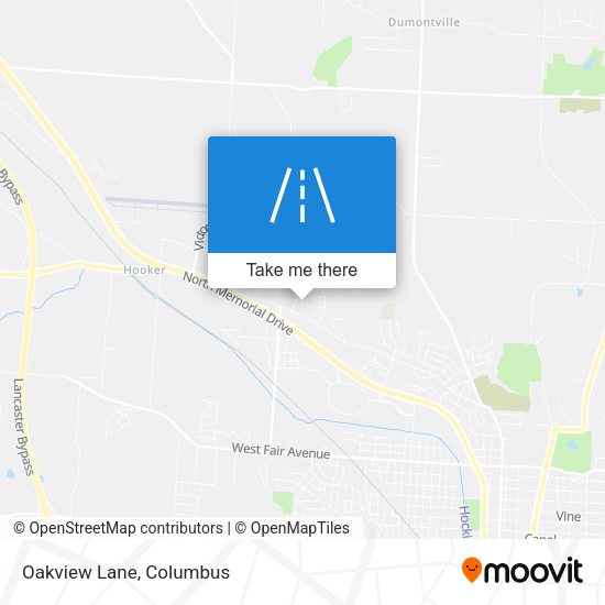 Mapa de Oakview Lane