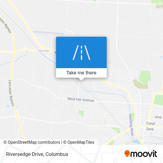 Riversedge Drive map
